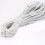 Soft Round Elastics Cord 10m Safe-Black background whi 6