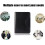 Storage Folder, Business with Handle, Card Storage, Writing Pad,  Carry Bag for Interview Conference (Bruin) 5