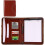 Storage Folder, Business with Handle, Card Storage, Writing Pad,  Carry Bag for Interview Conference (Bruin) 1