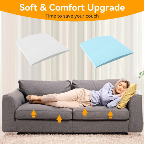 Sturdy Foam Sofa Cushion Reinforcement Insert Ergonomic-Blue 2