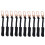 Zippers Pull Replacement Set Alloy Materials Universals-Black 1