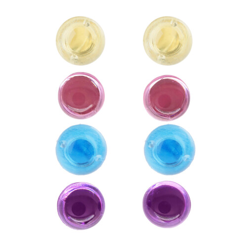 Plastic Craft Eyes for Personalize Toy Making Stuffeds-Pink 1