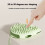 Double Side Cats Grooming Mitt Silicone Massage Brush For-Blue 5