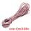 Round Stretchable Elastics Band 10m Soft-Red dots on white ba 4