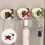 Suction Adhesive Wall Hook for Cords Kitchen-Retro black 5