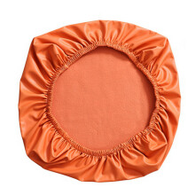 Waterproof Elastic Office Chair Seat Cover PU-Light orange