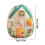 Long Time Felt Easters Eggs Windown Charm DIY Project for-3 4