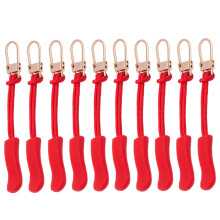 Zippers Pull Replacement Set Alloy Materials Universals-Red