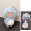 Efficient Doll Costume Collection Easy Cleaning Soft-Blue Shark 5