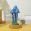 Durable Resin Mushroom Pot Decorative Accent For Home Office-01 5