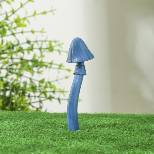 Durable Resin Mushroom Pot Decorative Accent For Home Office-01 1