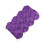 10Yards Wavy Polyester Webbing Ribbon 25mm Wide S Shape-Purple 1