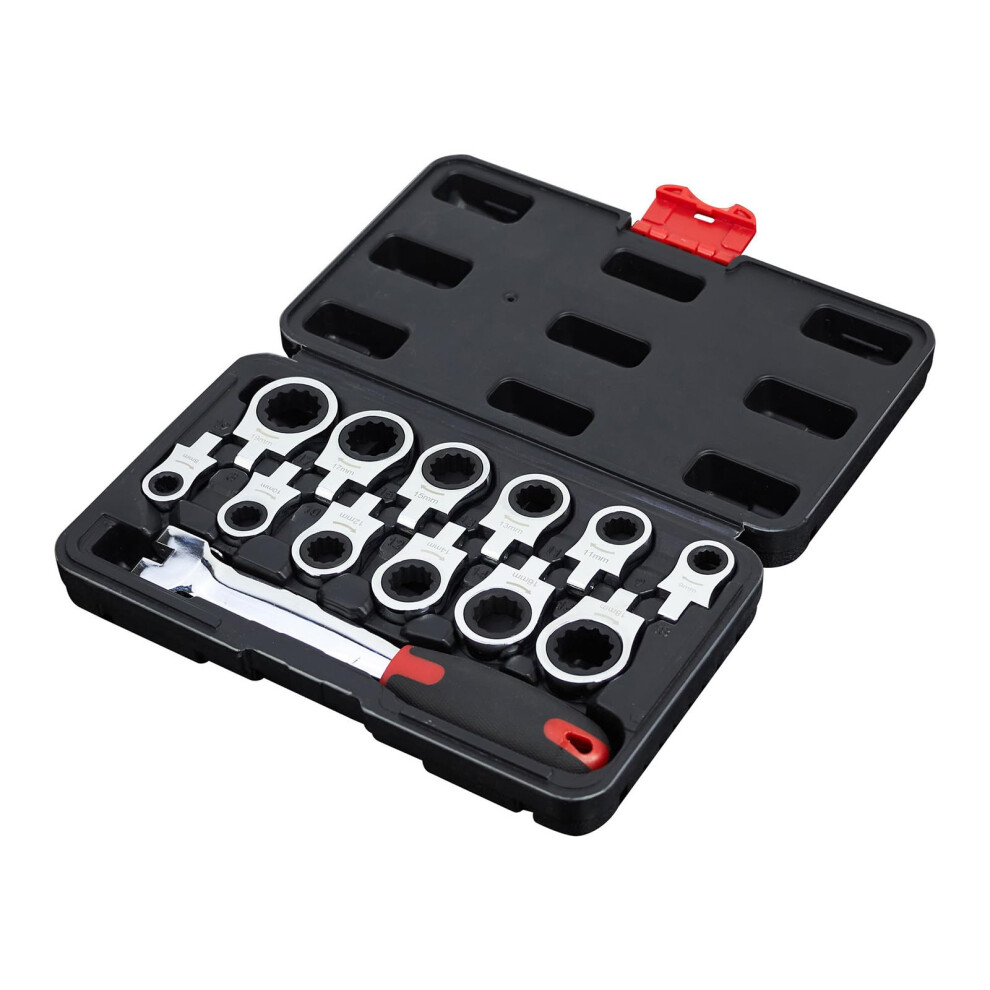 12In1 Interchangeable Ratchet Wrench Set Ergonomic Handle For Quick Adjustments And Comfortable Use 9189345943904