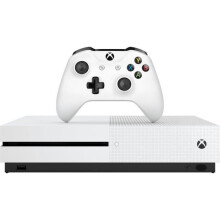 MICROSOFT Xbox One S 500 Gt valkoinen - Kunnostettu - Erinomainen kunto - Refurbished