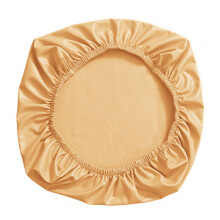 Universals Fit Office Computer Chair Pad Cover-Light yellow