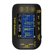 Real Time Waveform Multimeter With Temperature, Resistance, Voltages, And Continuity Testing, Precision Multitester