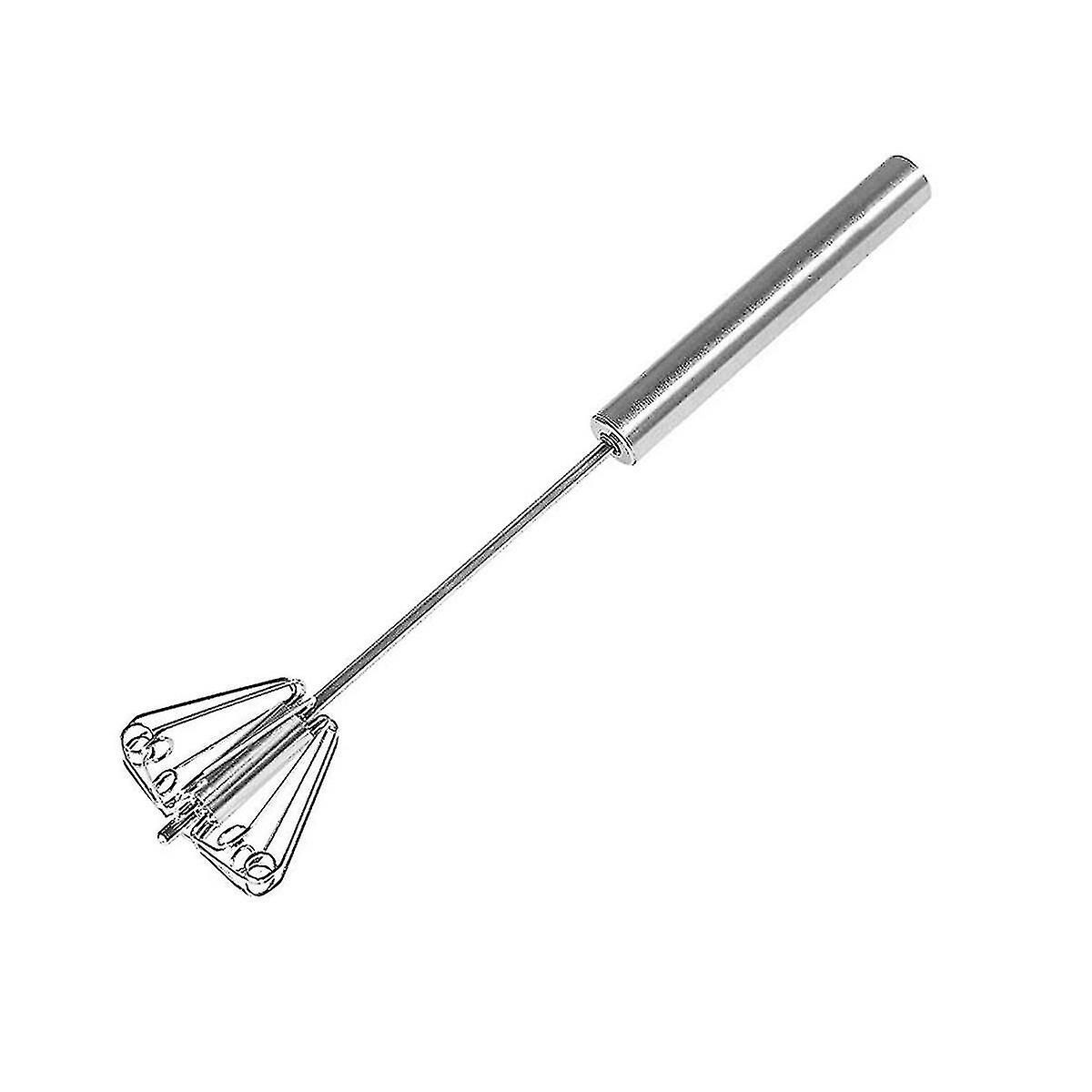 Fouet De Cuisine En Acier Inoxydable Avec Manche En Bois - 18 Cm, Pour Battre œufs, Mélanger Sauces, Pâtes à Gâteau - 14