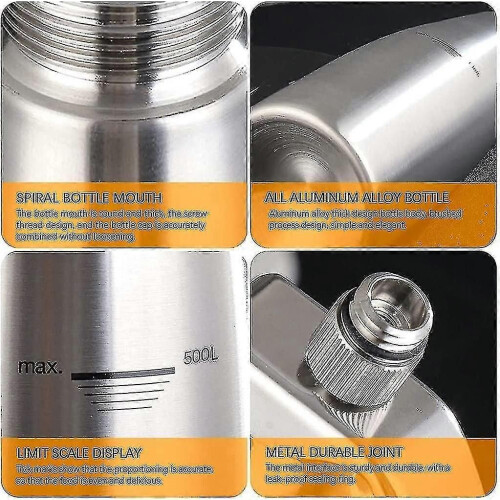 2023, επαγγελματικό σιφόνι σαντιγί 500ml σιφόνι κουζίνας με 3 ανοξείδωτα S 2