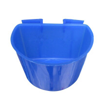 Cage Feeder Cups Hanging Chicken Water Cup with Hooks for Outdoor Use, Durable Plastic Feed Bowls, Multi-Functional