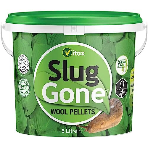 Vitax Slug Gone Vitax 5 Litres Natural Wool Barrier Pellets 2