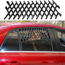 Retractable Car Window Vent Guard Dog Barrier For Vauxhall Movano 2010 2pcs Pet Fence Safe Travel Ventilation Grill