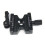 Quickrelease clamp with adjustable lever knob for plate 1