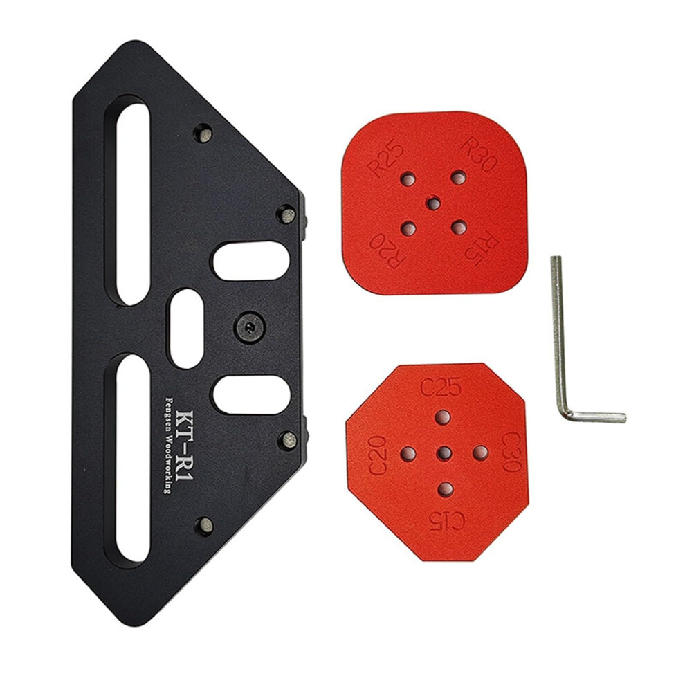Woodworking Curve Cutting Template Aluminum Arc Jig With Precision Smooth Edge Finishing 9044945405576
