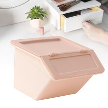 Süße pinke Mini-Desktop-Aufbewahrungsbox 8x8x6cm Kunststoff-Organizer