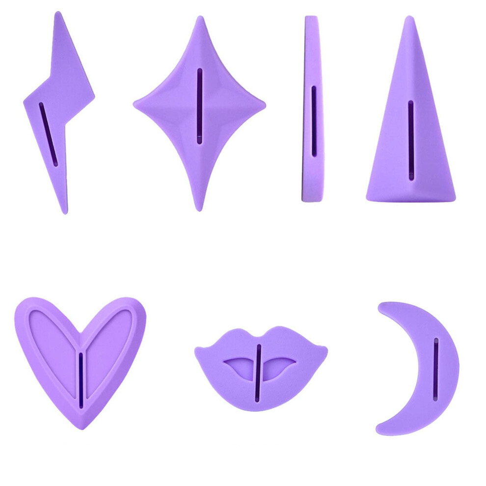 Purple Women's Bikini Trimmer Razor 7 Pieces/Set Sensitive Skin