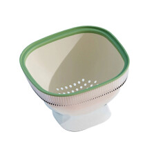 Multipurpose 2 Layer Kitchen Basket For Draining Storing-3