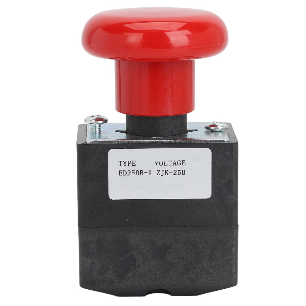 Emergency Stop Switch For Electric Forklift, Emergency Disconnect Stop Switch High Current Handling Reliable Latching Safety Device, Compatible With 9358999025230