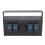 Rocker Switch Panel With Led Voltmeter Waterproof 4 Gang Multi Function Box Dual Usb Charger Quick Charge Easy Installation Night Glow Stickers For 3