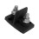 Battery Junction Post Connector, Nickel Plated Process Replaceable Copper Noses Dual Stud Terminal Block with Dual Insulators, Dual Powerpost Cable 7