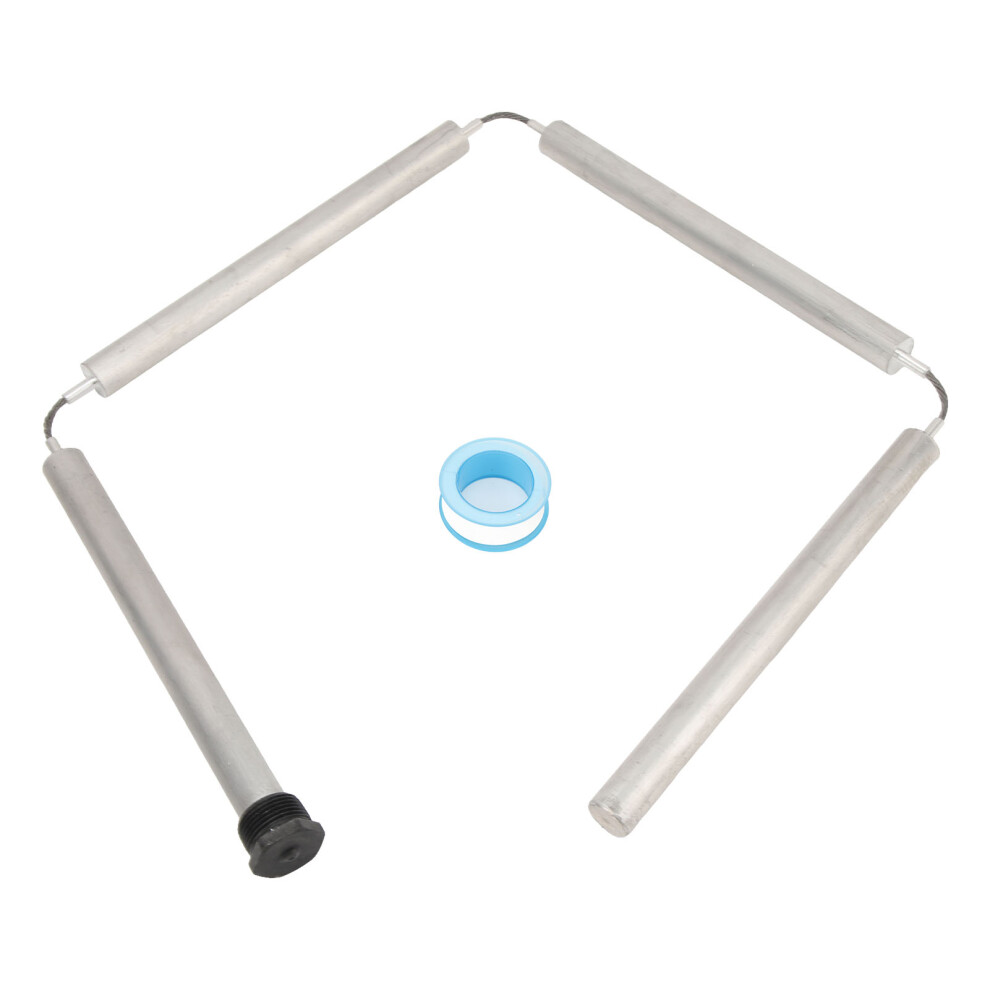 Aluminum Zinc Anode Rod Water Heater Replacement Flexible Design For Tight Areas Rotten Egg Odor Removal Universal Fit Magnesium Anode Rod 9159805520648