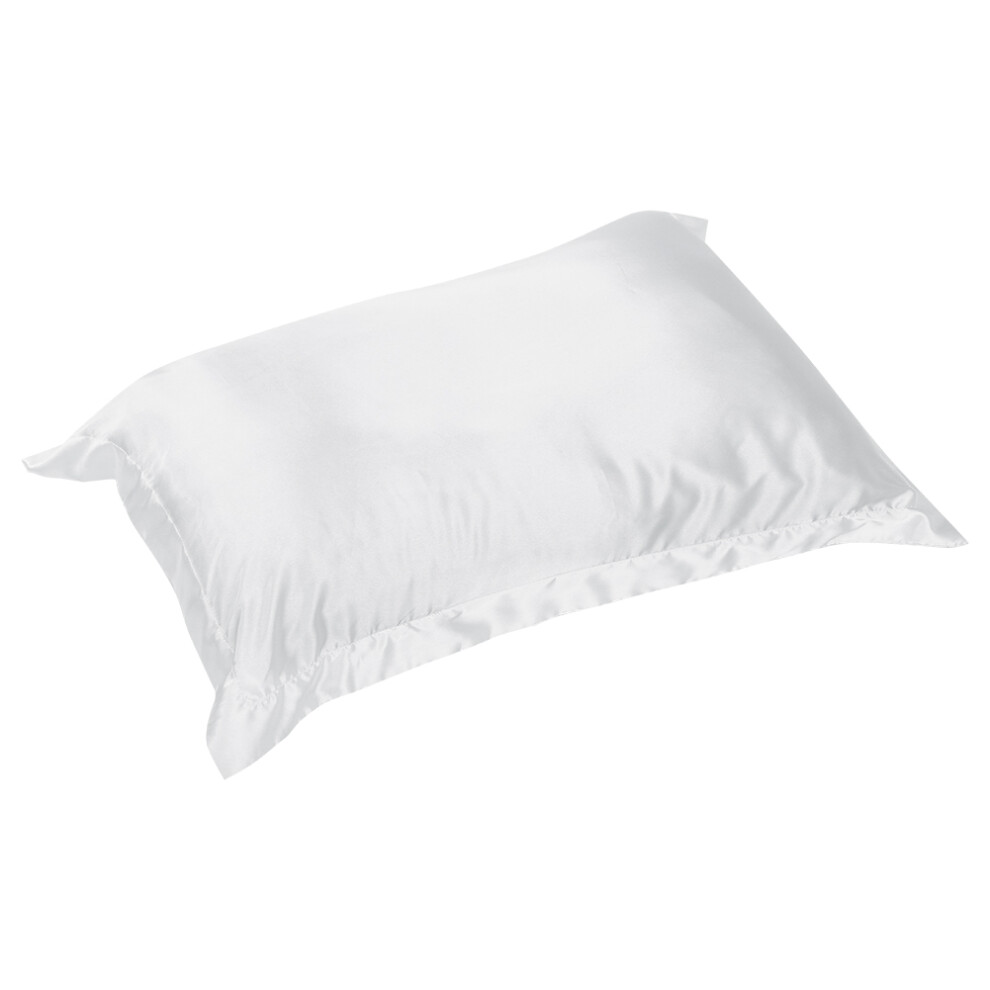 Silk Satin Pillowcase for Radiant Hair & Skin, Satin Polyester Fabric for Easy Care & Affordability, Smooth Resilient Feeling for Beauty Sleep