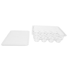Organizadores de ovos para geladeira, suportes de ovos duráveis, soluções de armazenamento de ovos que preservam o frescor em sua casa.