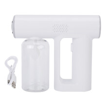 Pulverizador nano ULV recargable, pulverizador atomizador humidificador portátil, pulverizador atomizador electrostático para uso doméstico y de