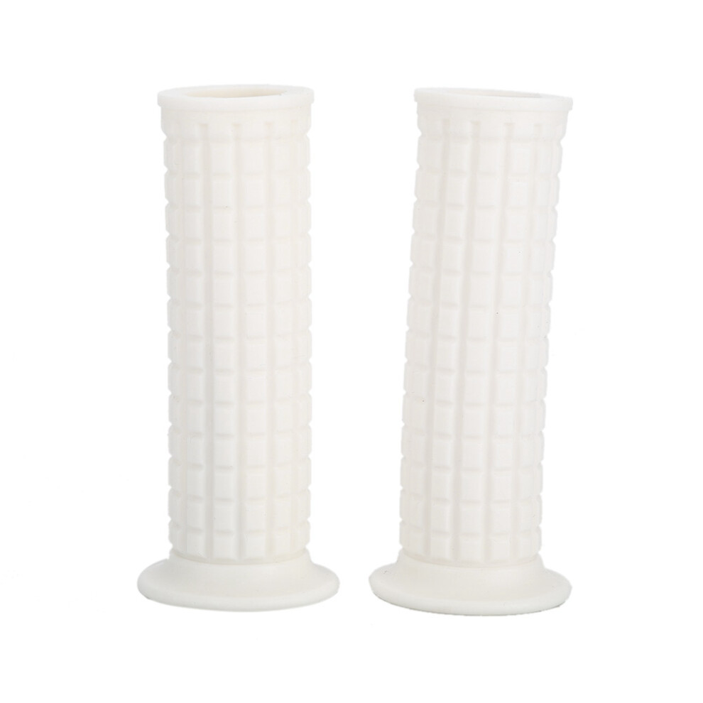 Racing Wing Grips Motorcycle Rubber Hand Grip Comfortable Kraton Rubber Corrosion Resistant Tpu Handlebar Grips For 22Mm Motorcycles Factory White 9190834831381