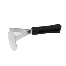 Professional Tire Scraper Tool, Tire Innerliner Rubber Scraper Tool with Rubber Handle, Durable Material High Impact ABS Handle, Wide Steel Blade for