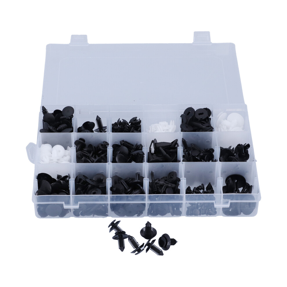 Trim Panel Clips Push Rivet Clips Uni Application Automotive Body Parts Anti-Wear Anti-Corrosion Nylon Fasteners Easy Install Car Bumper Retainer 9190834444987