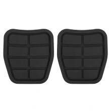 Copertura in gomma compatibile OEM per pedali freno, frizione e acceleratore, montaggio diretto, facile da installare, antiscivolo, resistente, per