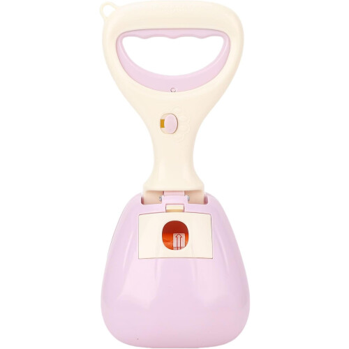 Portable Dog Pooper Scooper Efficient Waste Collection Tool with Ergonomic Handle 2