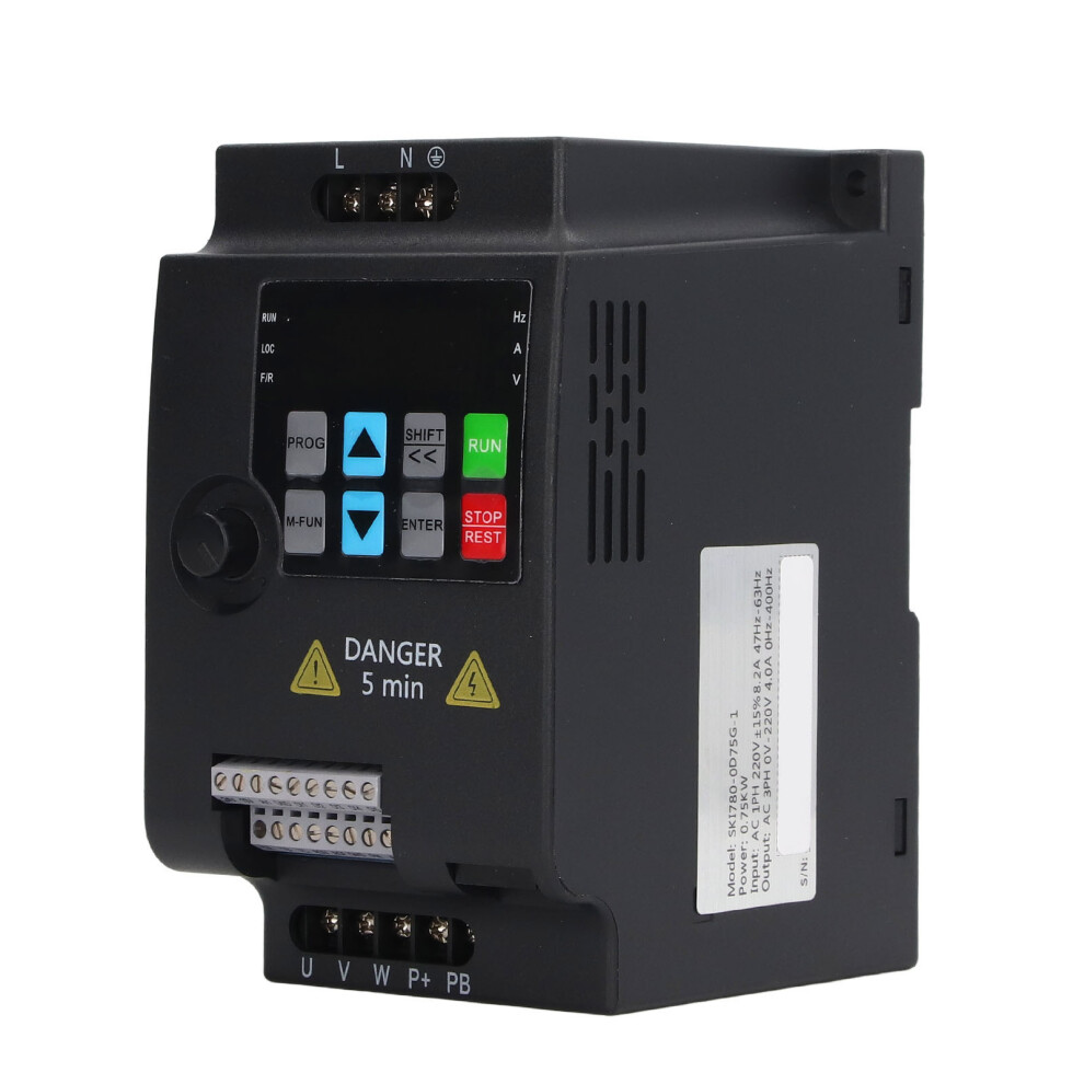 Frequenzumrichter 0,75 kW Motorsteuerung