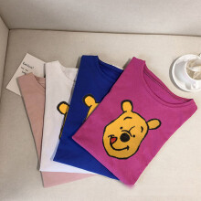 Women Nursing Top Rose Red Loose Cotton Rayon XL 57.5‑65kg