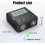 Digital Angle Meter Protractor Inclinometer Data Hold Function Quick Response Measurement Durable 2