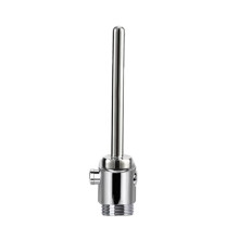 Anal Butt Plug Douche Silicone Shower Attachment With Faucet Switch Metal Nozzle Tip Anal Cleaning Massager