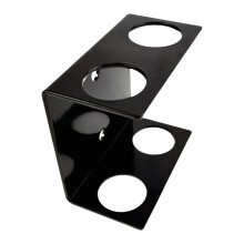 Barbell Holder Heavy Duty Double Vertical Wall Mounted Barbell Storage Rack Gym Accessories