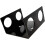 Wall Mounted Barbell Rack Space Saving Vertical Holder Double Weight Rod Storage Rack Easy Install 2