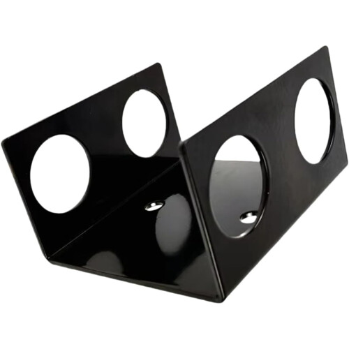 Wall Mounted Barbell Rack Space Saving Vertical Holder Double Weight Rod Storage Rack Easy Install 1