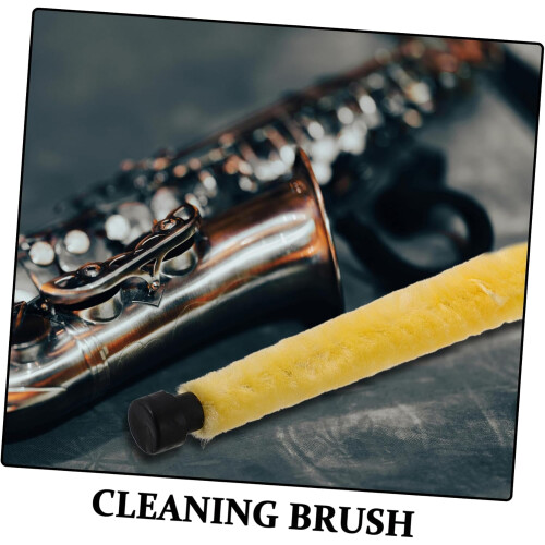 Saxophone Cleaning Brush for Effective Interior Cleaning and Moisture Control 1